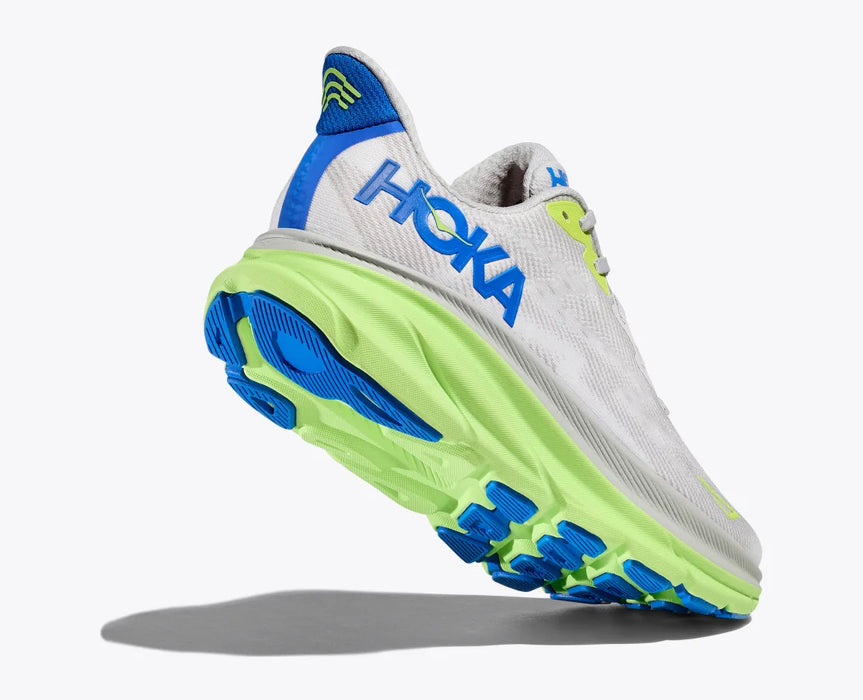 Hoka Men's Clifton 9 Stardust/Electric Cobalt