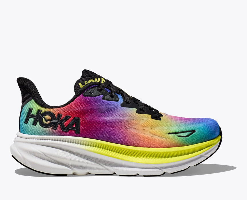 Hoka Women's Clifton 9 Black/Multi