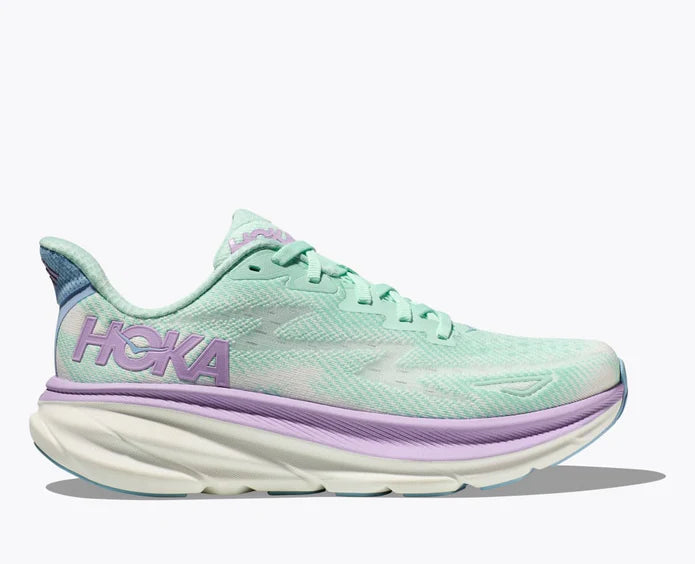 Hoka Women's Clifton 9 Sunlit Ocean/Lilac Mist