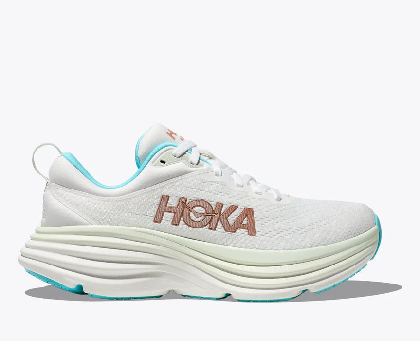 Hoka Women's Bondi 8 Frost/Rose Gold (FTRS)