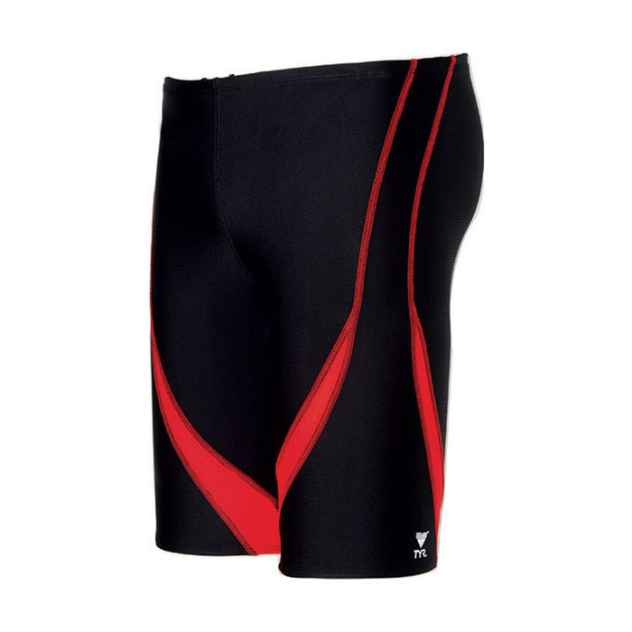 TYR Men's Alliance Splice Jammer Black/Red