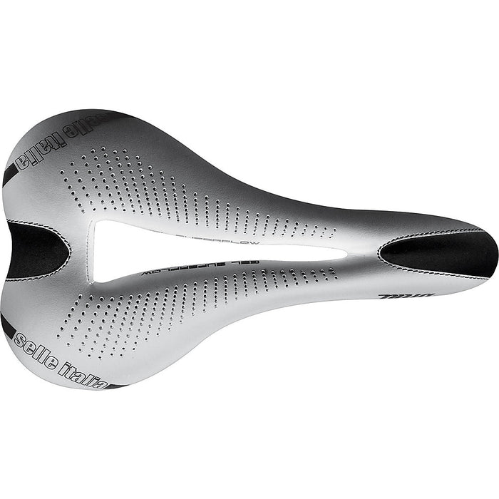 Selle Italia Saddle Diva Ti Gel Superflow - White Saddle