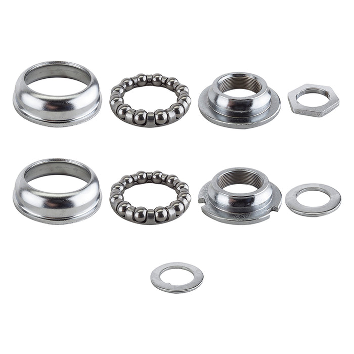 Sunlite One Piece Bottom Bracket Set Silver