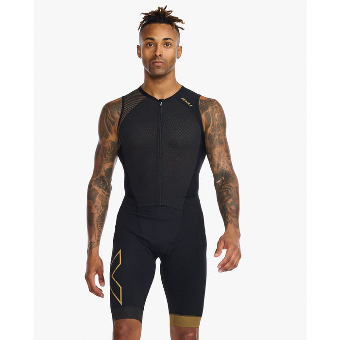 2XU Men's Light Speed Front Zip Trisuit