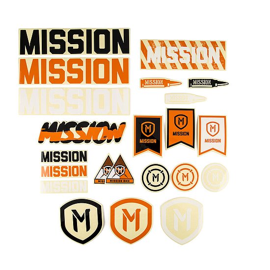 Mission Assorted Sticker Set