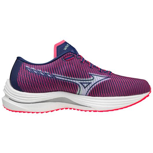 Mizuno Wave Rebellion Women's Running Shoe Diva Pink Indigo White