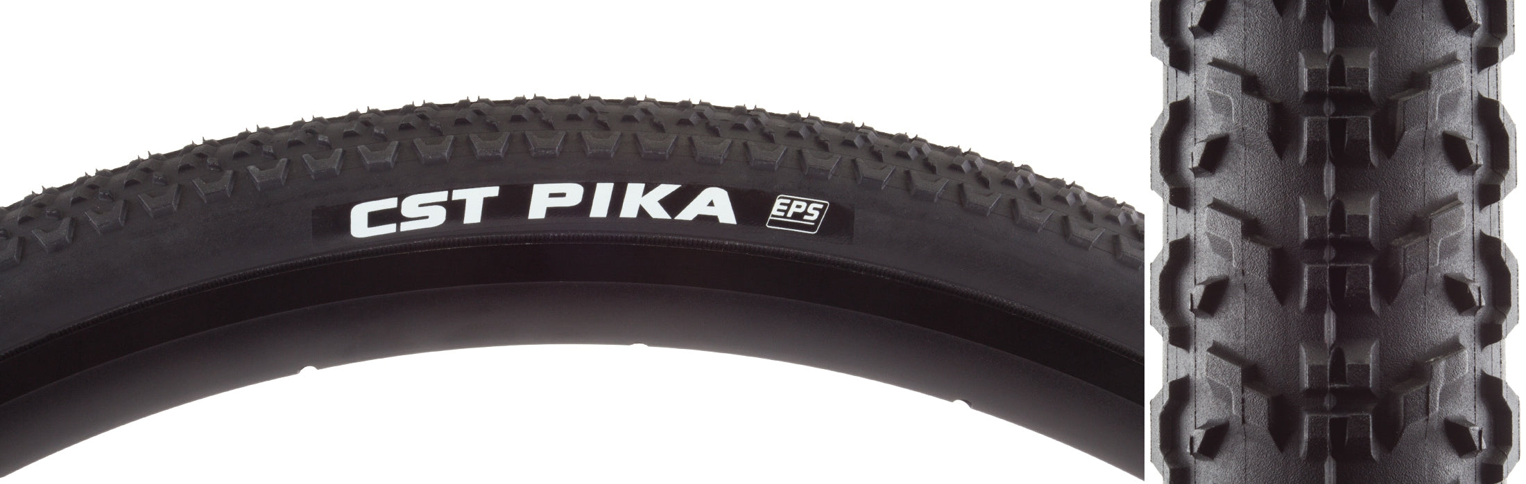 CST Pika Tire - 700 x 32, Clincher, Wire, Black, 60tpi, DC/EPS Puncture Protection