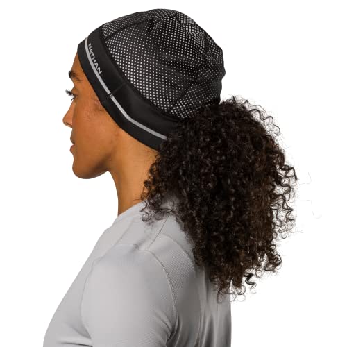 Nathan Hyper Night Reflective Ponytail Beanie