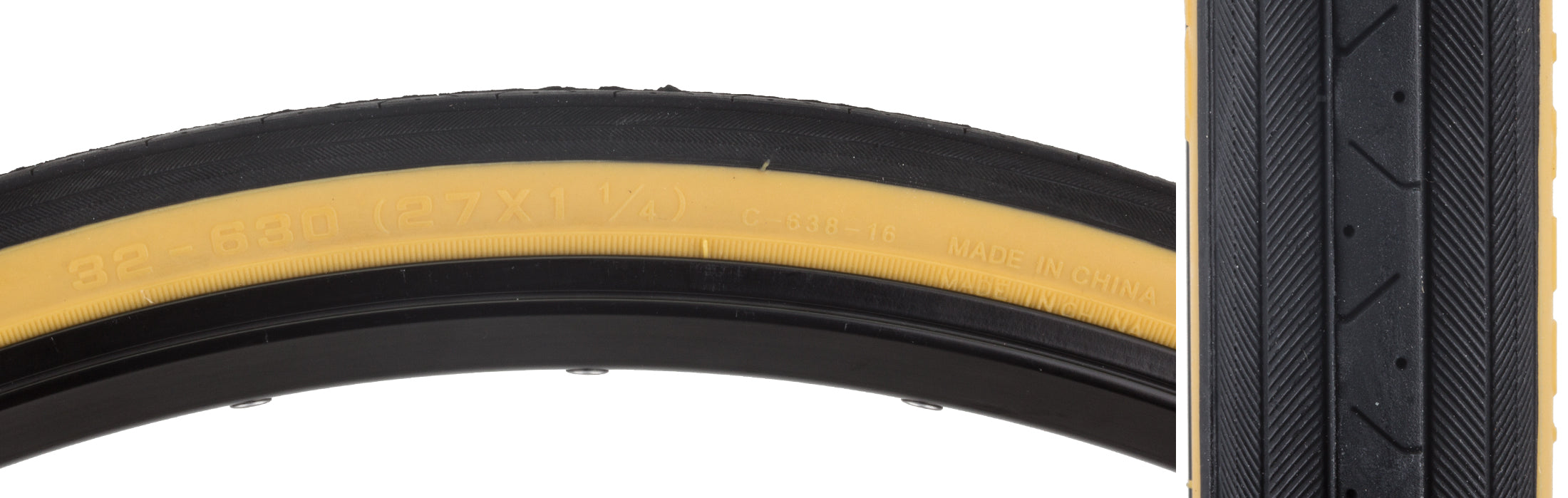 Sunlite Road Raised Center CST638 27x1-1/4 Tire