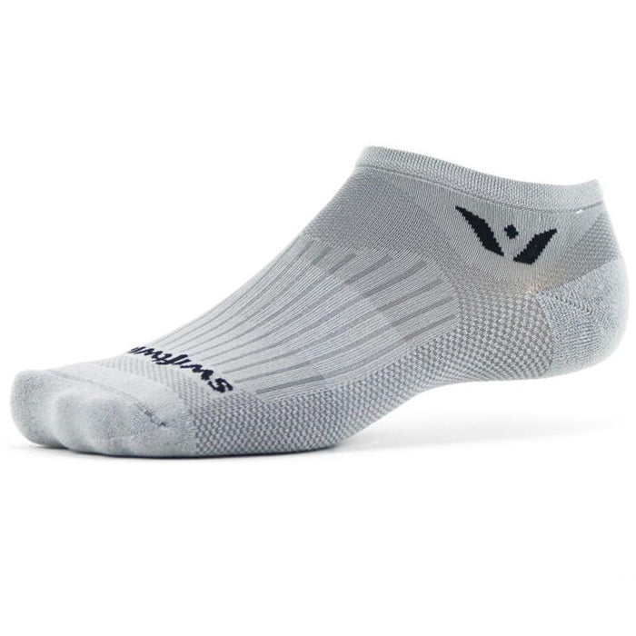 Swiftwick Aspire Zero (No Show) Socks Pewter