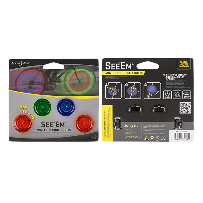 Nite Ize See `Em Spoke Mini LED Lights