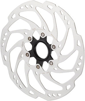 Shimano SLX SM-RT70-L Disc Brake Rotor - 203mm, Center Lock, Silver