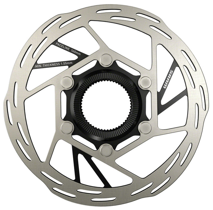 SRAM Paceline Disc Brake Rotor Centerlock Silver/Black