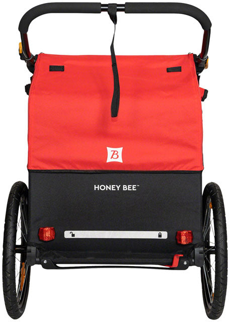 Burley Honey Bee Child Trailer - Red