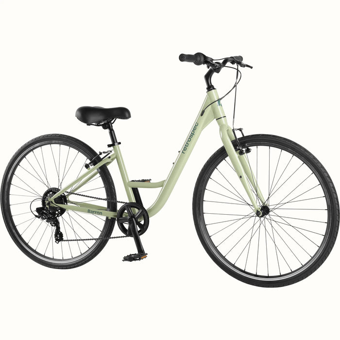 Restrospec Barron Comfort Hybrid Bike - Step Through 7-Speed - 2025