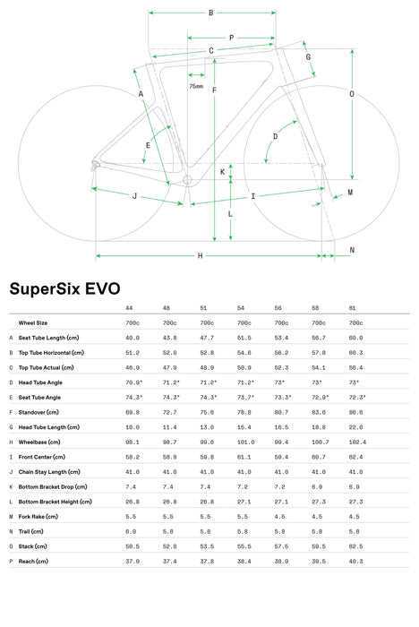 Cannondale SuperSix EVO 4 - Black 2025