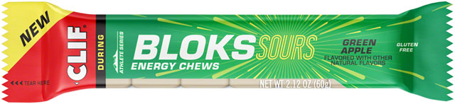 CLIF Shot Bloks Sour Energy Chews Sour Green Apple