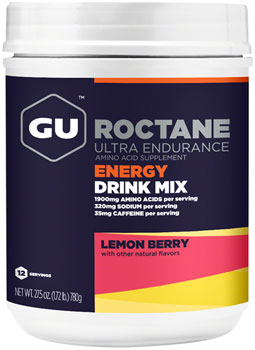 GU Roctane Energy Drink Mix, 12 Serving Canister