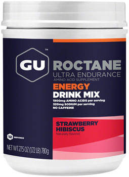 GU Roctane Energy Drink Mix, 12 Serving Canister