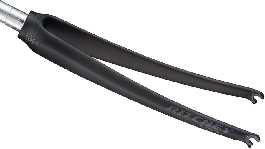 Ritchey Comp Carbon Road Fork, 700c, QR, 1-1/8", Aluminum Steerer, Black