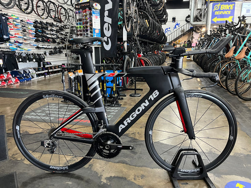 Argon 18 E-119 Tri+ SRAM Red eTap 11 Speed - Vision Team 35 Wheelset- Black 2022