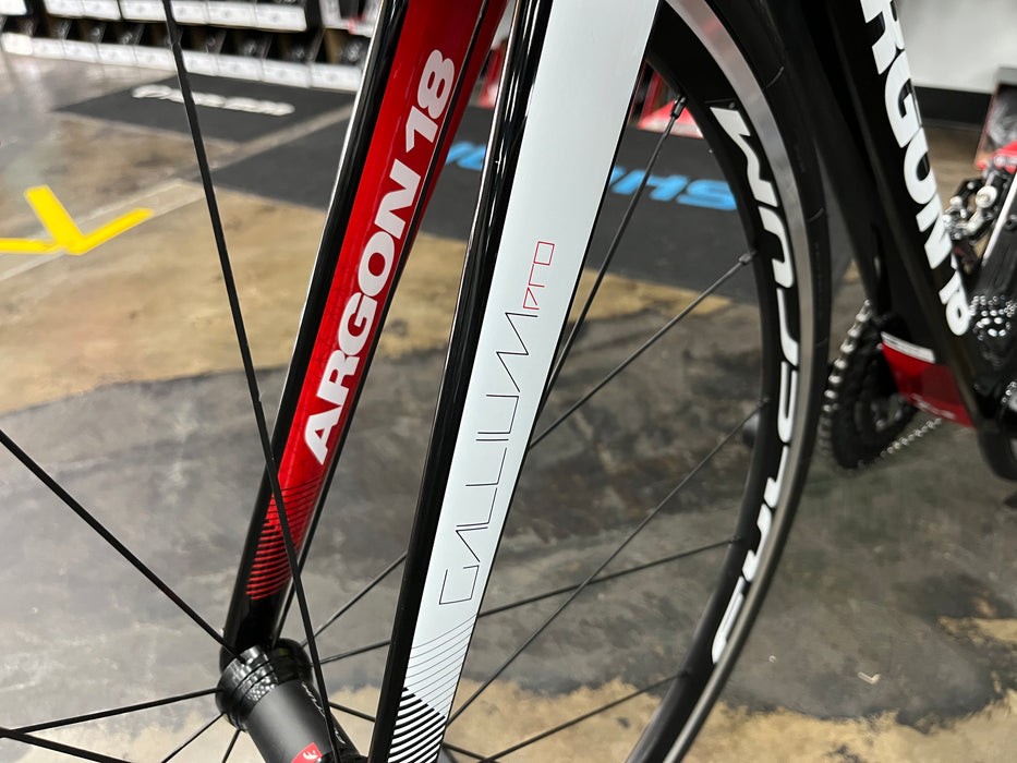 Argon 18 Gallium Pro Rim Shimano 105 11 Speed - Black/White 2019