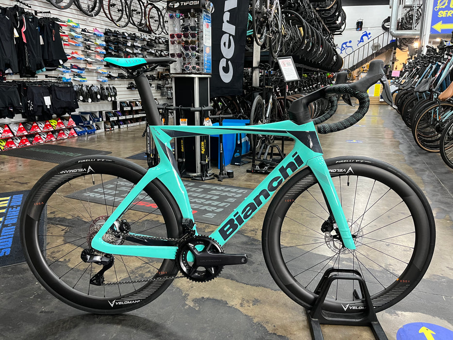 Bianchi Oltre Comp Shimano Ultegra Di2 12 Speed - Celeste 2023