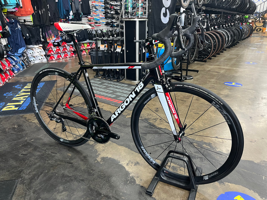 Argon 18 Gallium Pro Rim Shimano 105 - Black/White 2019