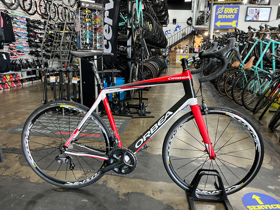 Orbea Avant M20D Shimano Ultegra Di2 11 Speed - Red/White/Black 2015 DEMO