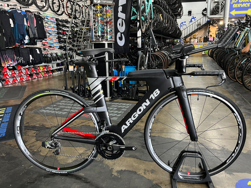 Argon 18 E-119 Tri+ Sram Red eTap - Black 2022 DEMO