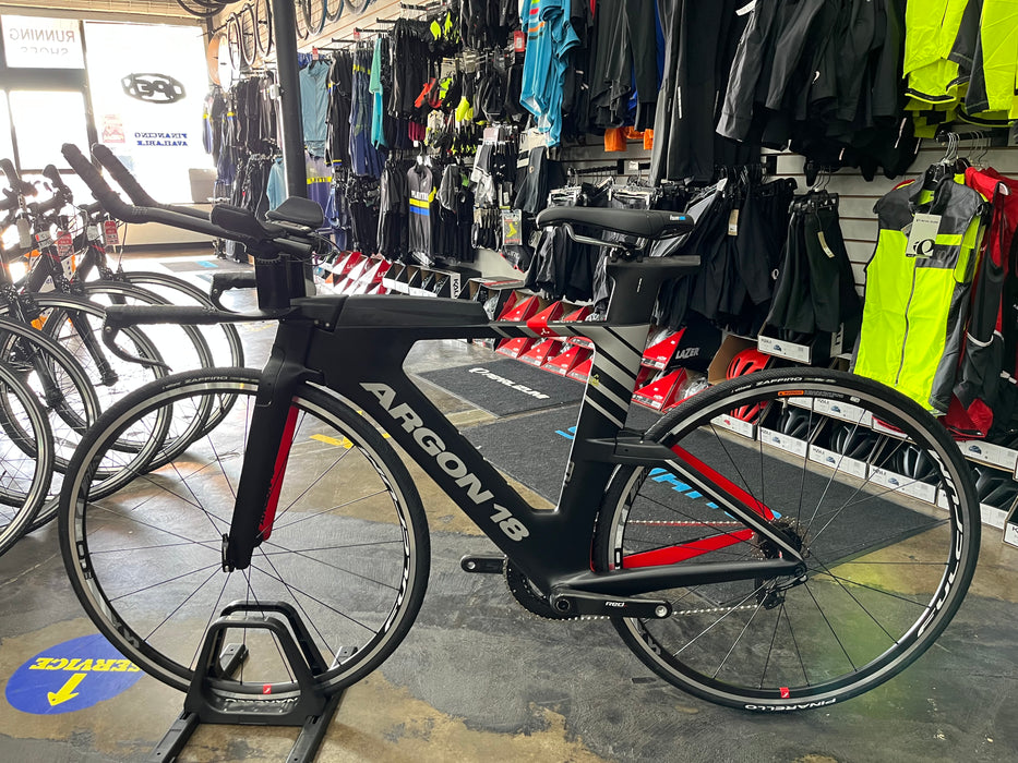 Argon 18 E-119 Tri+ Sram Red eTap - Black 2022 DEMO