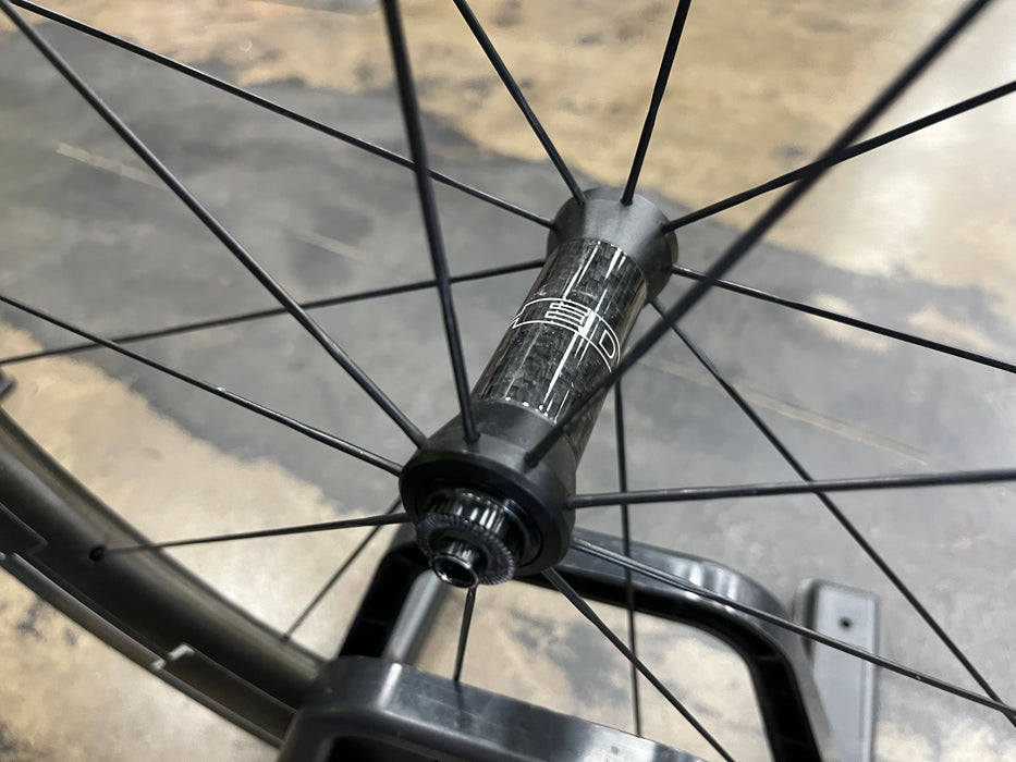 HED Jet 9 Rim Brake Black Edition Wheelset - DEMO