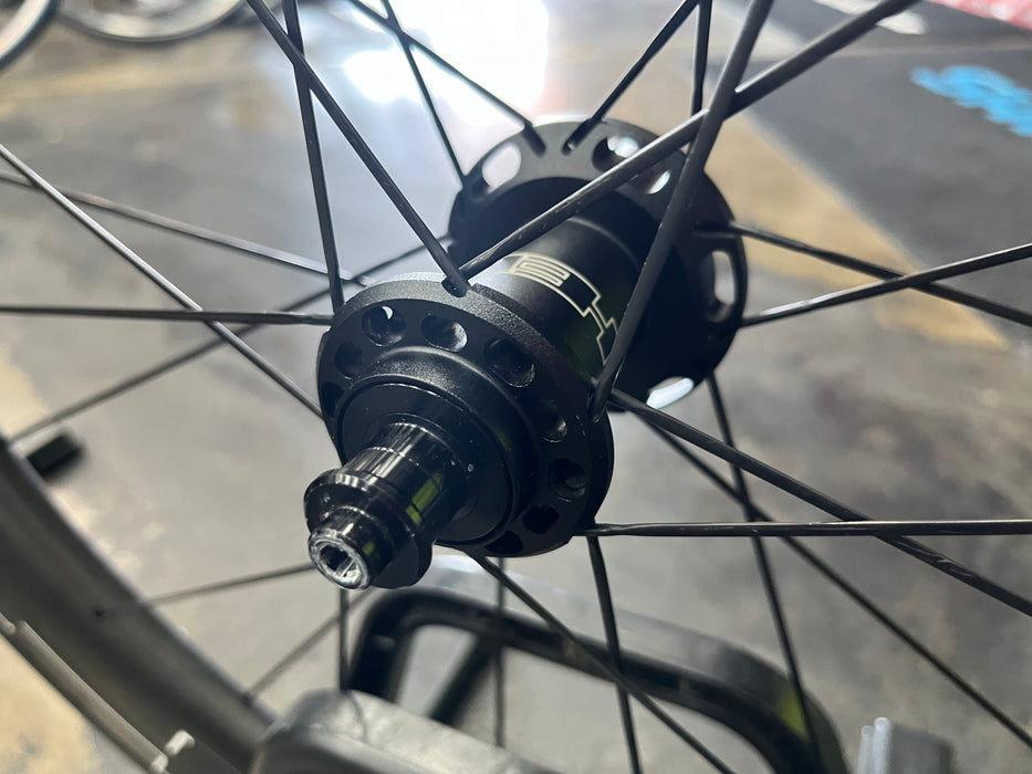 HED Jet 9 Rim Brake Black Edition Wheelset - DEMO