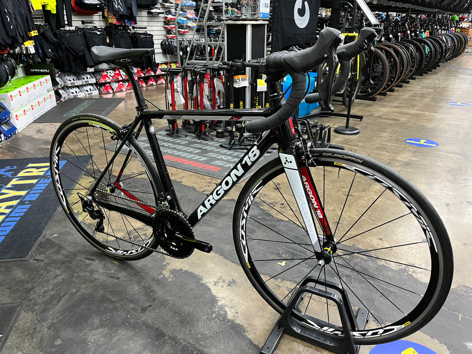 Argon 18 Gallium Pro Rim Shimano 105 - Black/Speed White 2019 DEMO