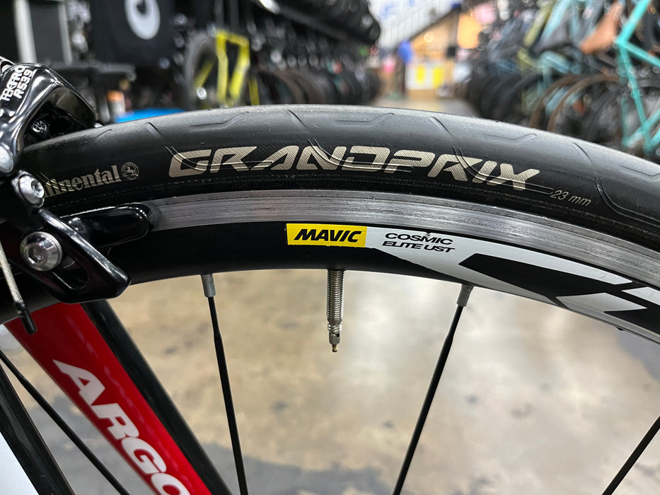 Argon 18 Gallium Pro Rim Shimano 105 - Black/Speed White 2019 DEMO