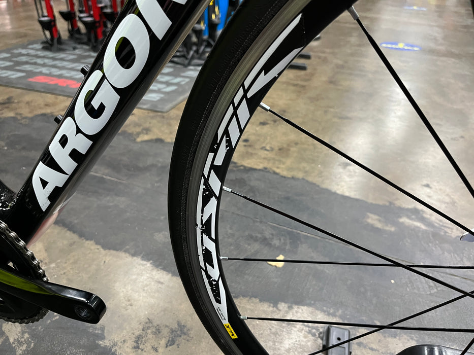 Argon 18 Gallium Pro Rim Shimano 105 - Black/Speed White 2019 DEMO