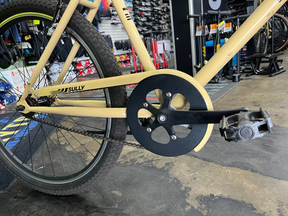 Retrospec Sully Klunker-Style Single-Speed Bike - Desert Sand 2022 DEMO