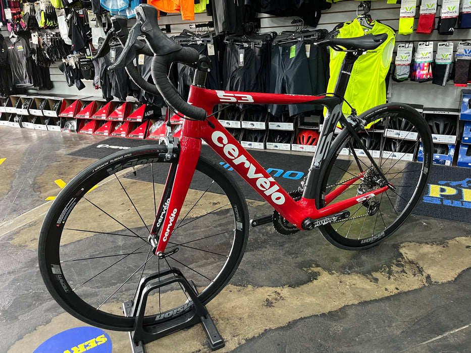 Cervelo S3 Shimano Ultegra 11 Speed - CeramicSpeed Bottom Bracket and OSPW System - Red 2014 DEMO