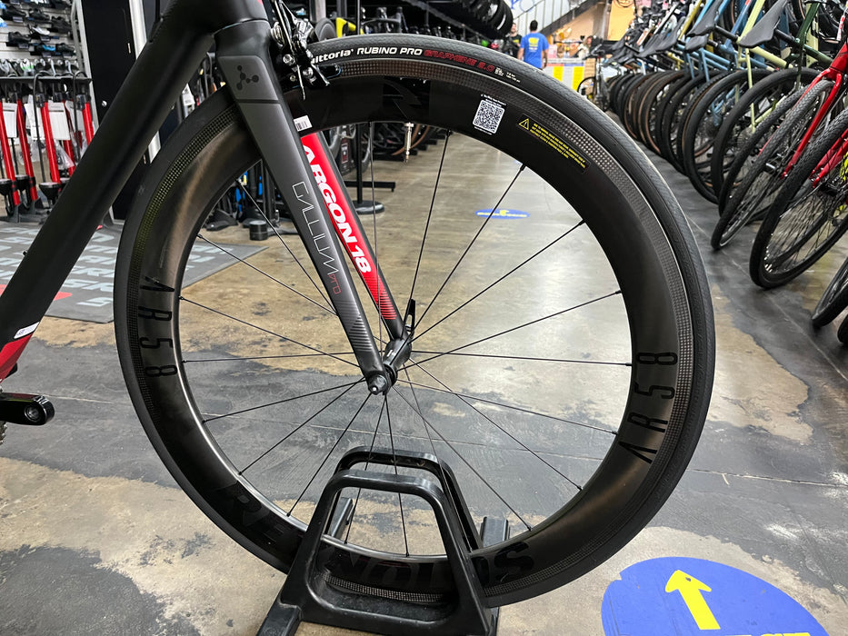 Argon 18 Gallium Pro Rim Shimano 105 w/Reynolds AR58 - Black 2020 DEMO