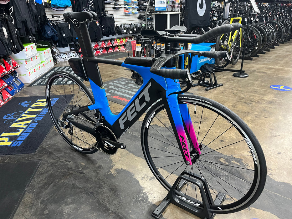 Felt IA 2 SRAM Red eTap 11 Speed - Carbon/Blue 2018