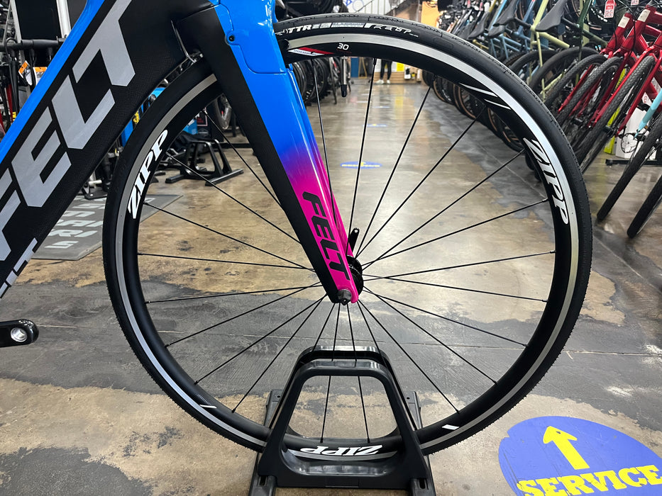 Felt IA 2 SRAM Red eTap 11 Speed - Carbon/Blue 2018