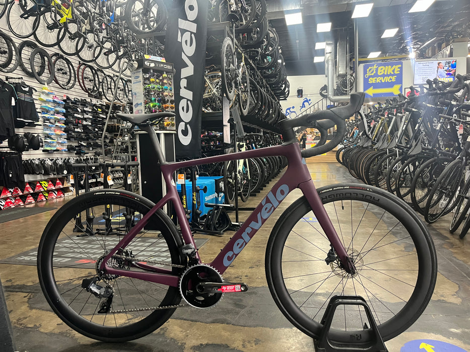 Cervelo Caledonia-5 SRAM Force eTap AXS - Plum 2023 DEMO