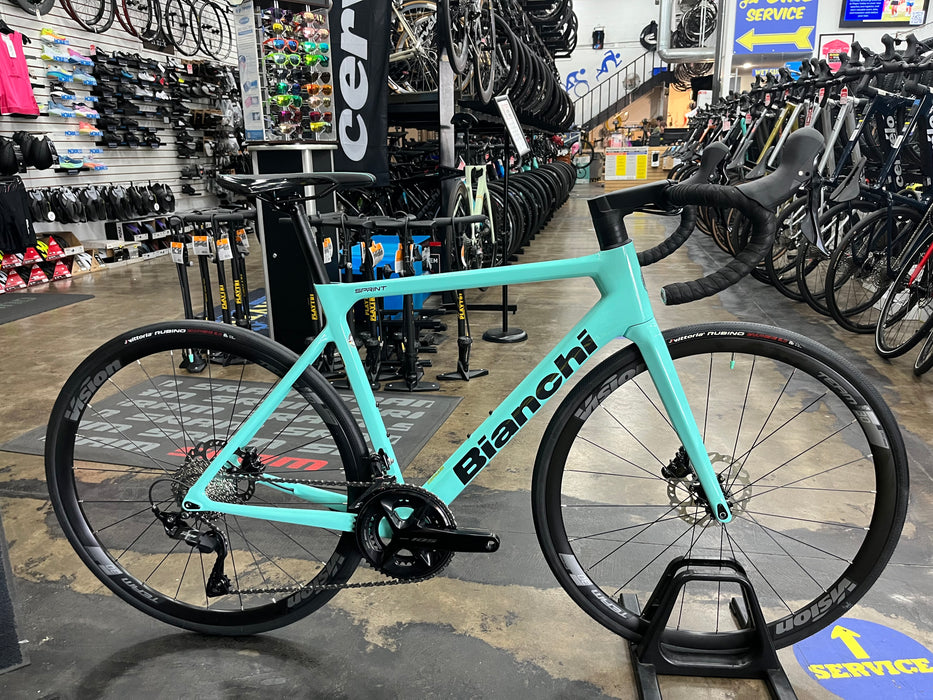 Bianchi Sprint 105 12 Speed - Celeste 2025