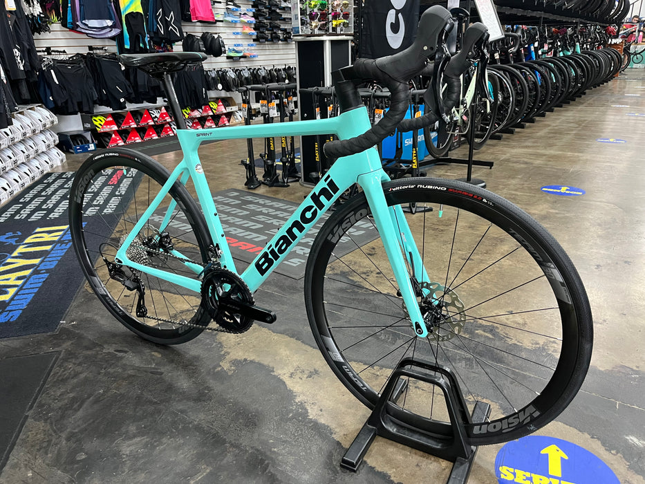 Bianchi Sprint 105 12 Speed - Celeste 2025