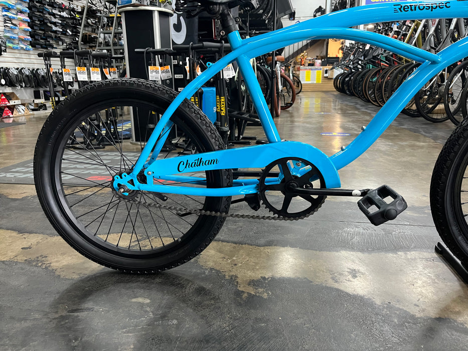 Retrospec Chatham Beach Cruiser 1-Speed 20" - Piercing Blue 2021 DEMO