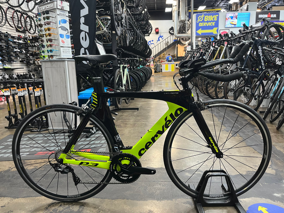 Cervelo P3 Shimano 105 11 Speed - Fluoro/Black 2019 DEMO