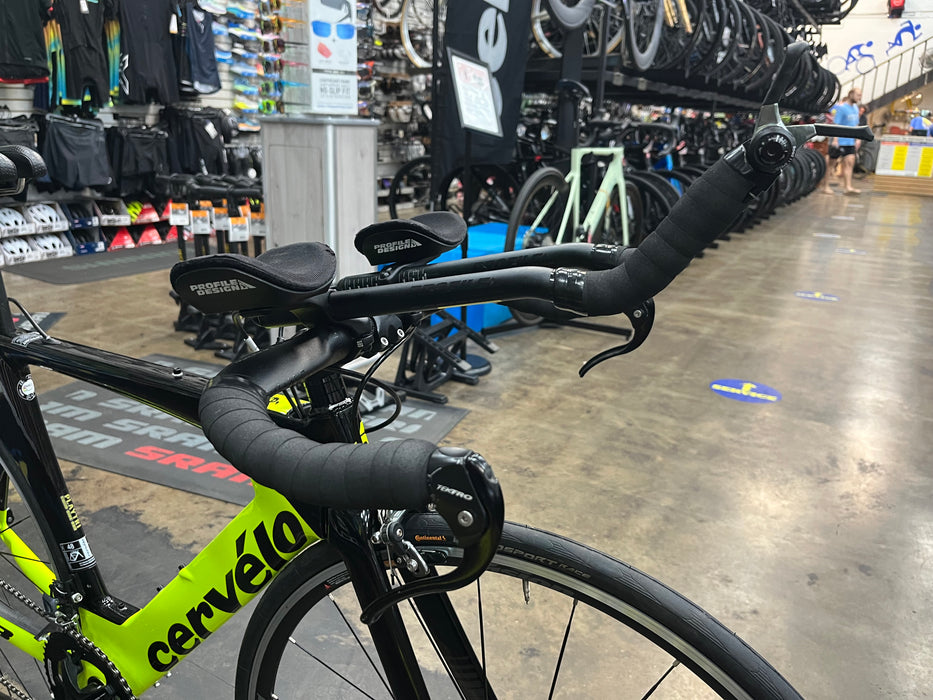 Cervelo P3 Shimano 105 11 Speed - Fluoro/Black 2019 DEMO