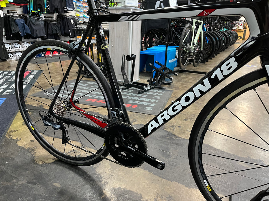 Argon 18 Gallium Pro Shimano 105 11 Speed - Black/White 2019 DEMO