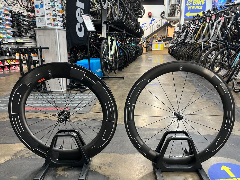 HED Jet 6/9 Rim Brake Black Edition Wheelset - DEMO