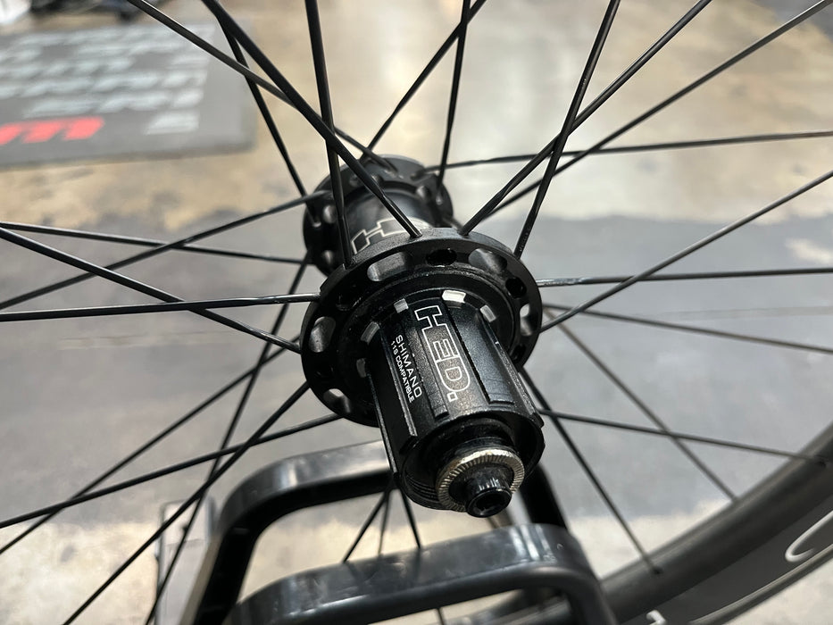 HED Jet 6/9 Rim Brake Black Edition Wheelset - DEMO